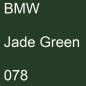 Preview: BMW, Jade Green, 078.